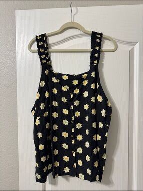 Simply Be 3X Floral Tank